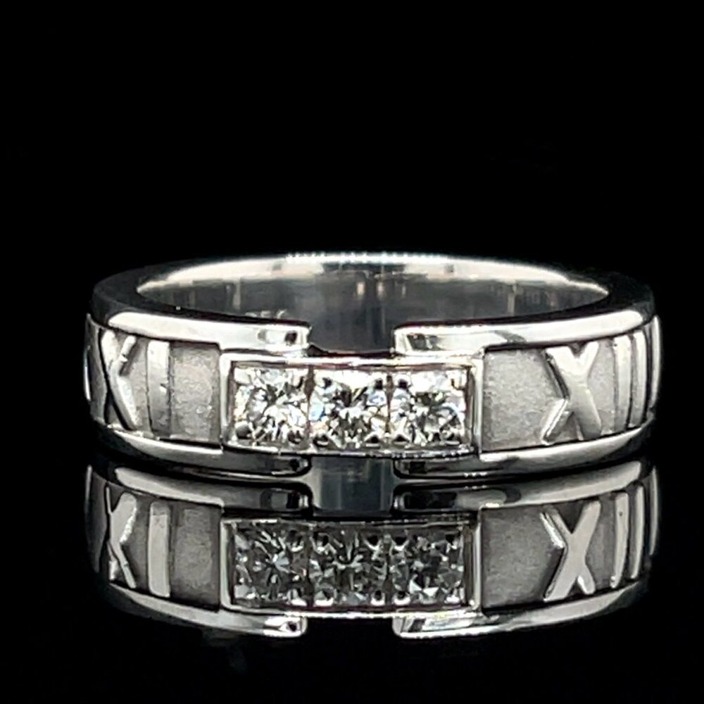 Tiffany & Co. Atlas Diamond Ring